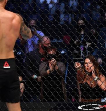 Jolie Poirier has been the rock of Dustin Poirier's life.